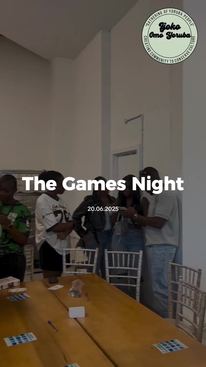 Games Night — fun, laughter and community.